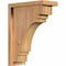 Ekena Millwork Pescadero Smooth Corbel w/Backplate, Western Red Cedar, 5 1/2"W x 12"D x 16"H COR06X12X16PEC01SWR - alternate 1